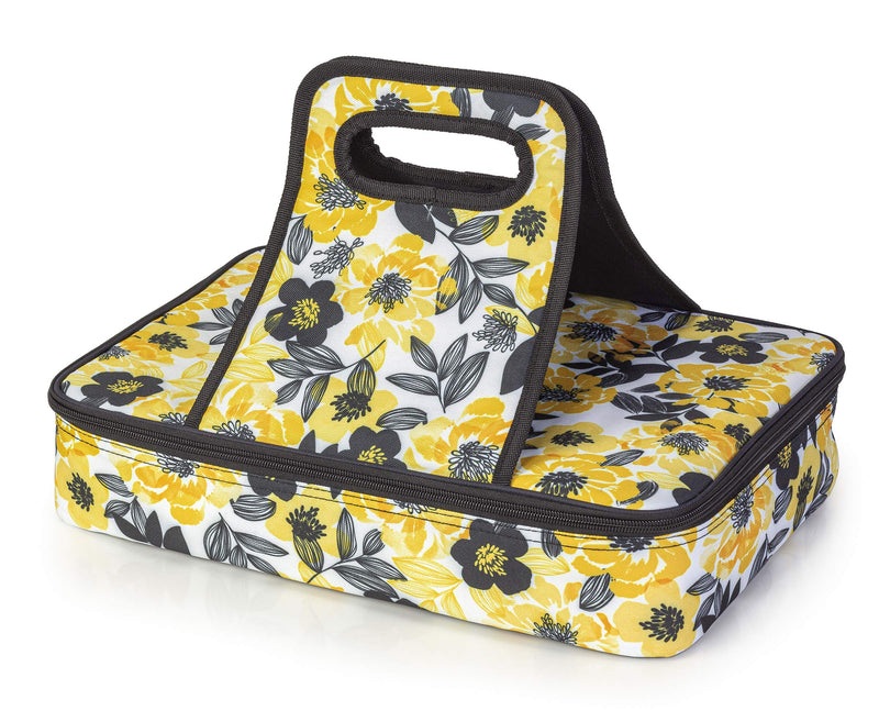 VP Home Casserole Travel Bag (Black and Yellow