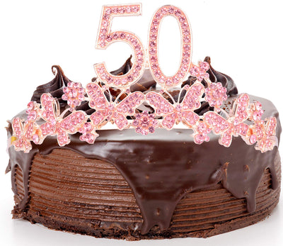 50th Birthday Gifts for Women, 50th Birthday Tiara and Sash, Its My 50th Birthday Sash