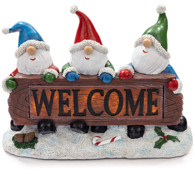 VP Home Welcome Gnomes Trio LED