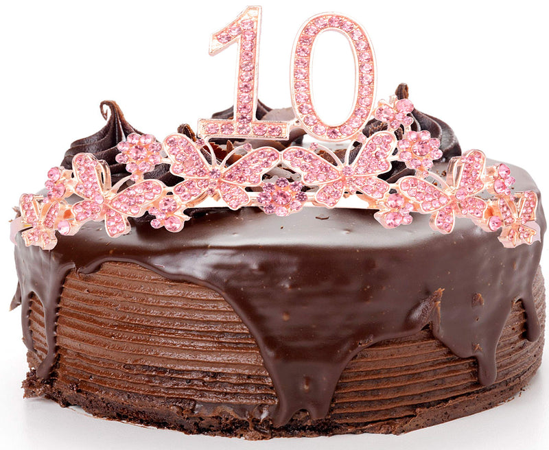 10th Birthday Gifts for Girls, 10th Birthday Tiara and Sash, Its My 10th Birthday Sash