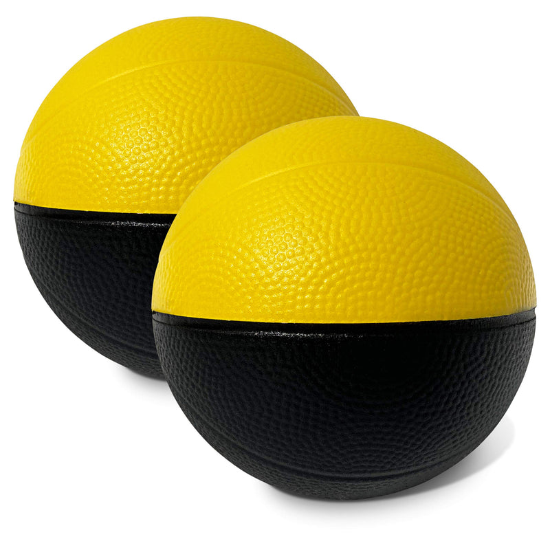 Botabee 4 Foam Mini Basketball for SKLZ Pro Mini Hoop Micro, 2 Pack | Safe & Quiet Small