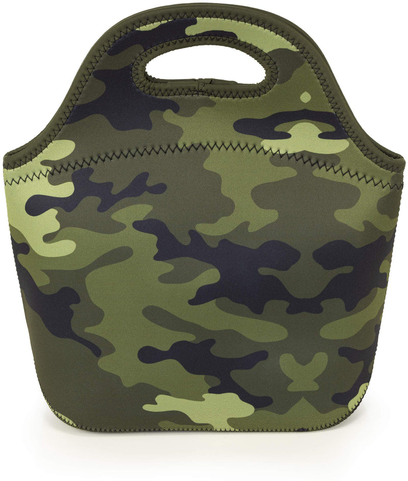 VP Home Insulated Neoprene Lunch Tote Bag (Classic Camo