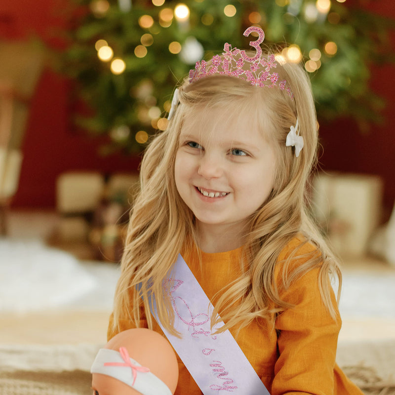 3rd Birthday Decorations for Girls, 3rd Birthday Gifts for Girls, 3rd Birthday Tiara