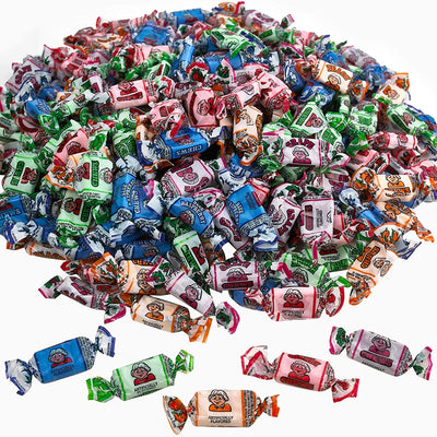 Kicko Fruit Chews - 1 Bag of 240 Pieces Assorted Fruit-Flavored Candy Suckers for Party