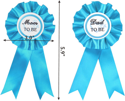 Baby Shower Decoration for Boy, Mom To Be Flower Crown Tiara, Mommy to be Sash and Mom