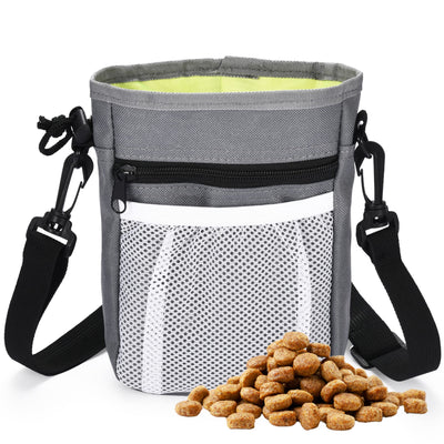 Dog Treat Training Pouch - Treat Bags With 3 Ways To Wear - Adjustable Strap