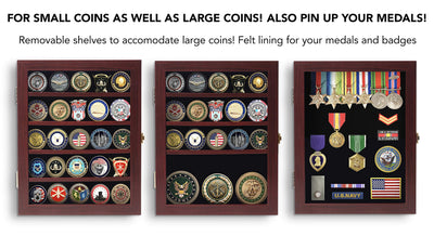 Challenge Coin Display Case Coin Case Challenge Coin Holder Coin Box Military Coin