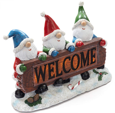 VP Home Welcome Gnomes Trio LED