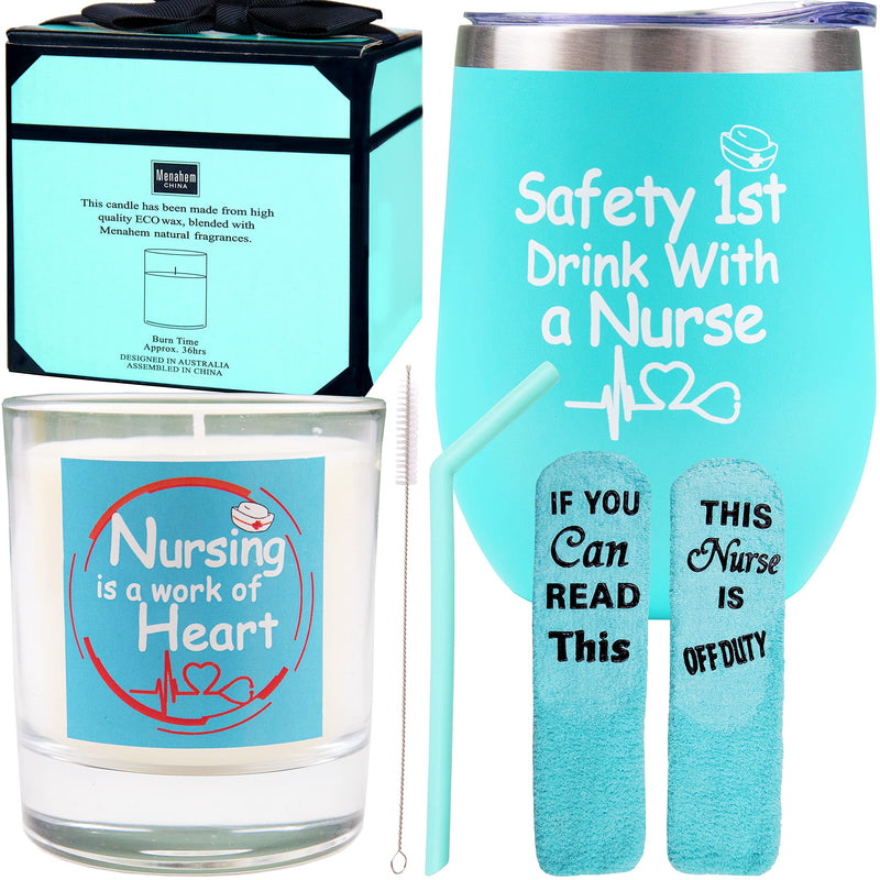 Nurse Gifts for Women,Gifts for Nurses,Safety First Drink With a Nurse,Gifts for Nurses