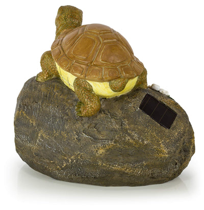 Welcome Turtle Solar Powered LED Outdoor Decor Garden