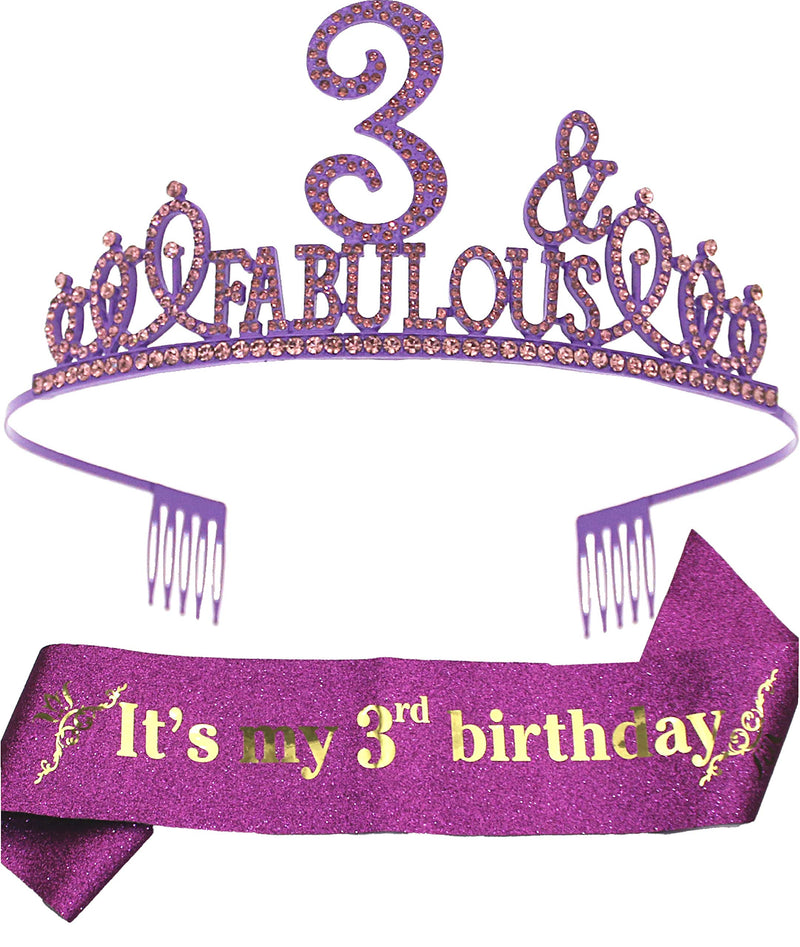 3rd Birthday Girl,3 Birthday Tiara,3rd Birthday,3 Year Old Tiara,3rd Birthday Decorations