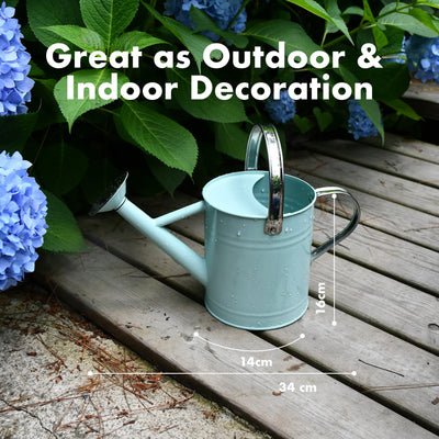 Watering Can - Metal Watering Can With Removable Spout, Perfect Plant Watering Can