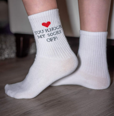 Love Socks with Message - Gift for Women - Novelty Birthday Socks Women's Present - Funny