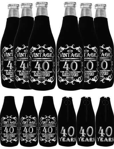 Cheers to 40 Years,40th Birthday Decorations for Men,40th Birthday Gifts for Men,40th Bday