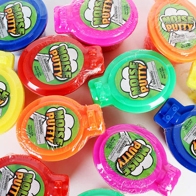 Kicko 4 Inch Toilet Noise Putty Toys for Kids - Pack of 12 Slimes - Ideal for Sensory