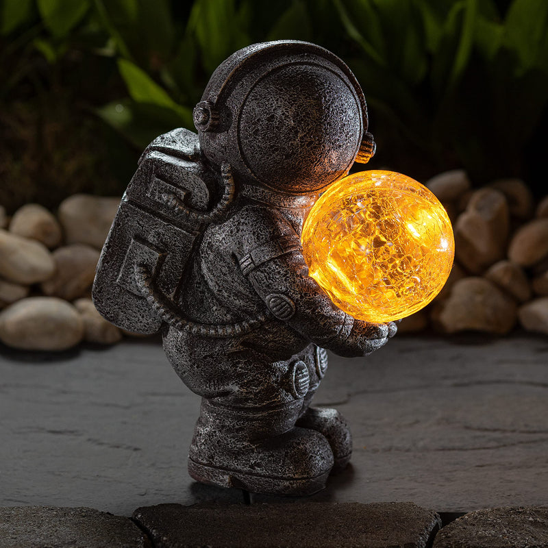 VP Home Spaceman Solar Powered LED Outdoor Decor Garden