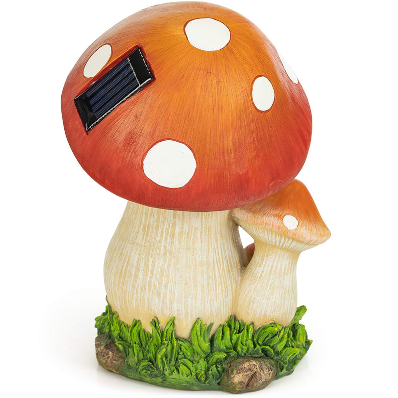 VP Home Welcome Mushroom Garden Solar Powered LED Outdoor Decor