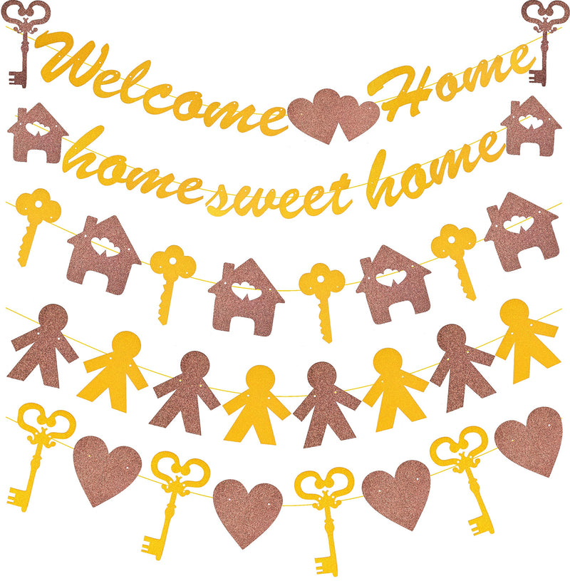 Welcome Home Banner, Welcome Banner For Party Home Decorations, New Home Welcome Home