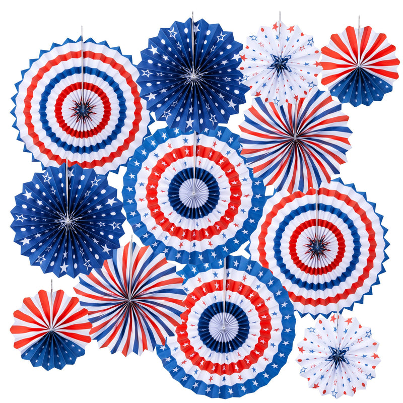 Homarden Patriotic 4th of July Decorations - American Citizenship Party Decor - USA Themed