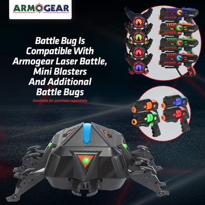 ArmoGear Laser Tag Spider Target - Laser Gun Add-on, Compatible with All Blasters - Laser