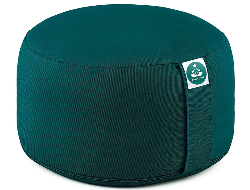 Mind Extra High Round Yoga Meditation Cushion Height 8 Or Burgundy