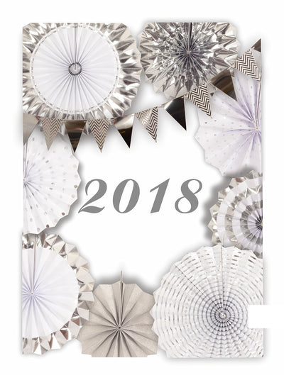 Silver Engagement Decorations, Silver Paper Fans Decorations, Silver Paper Fan, Sparkly