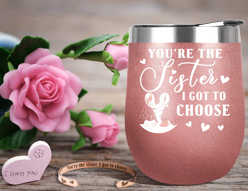 Youre the Sister I Got to Choose, Friend Gifts for Women, Friends Birthday Gifts