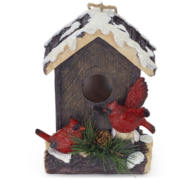 VP Home Winter Cardinals Decorative Hand-Painted