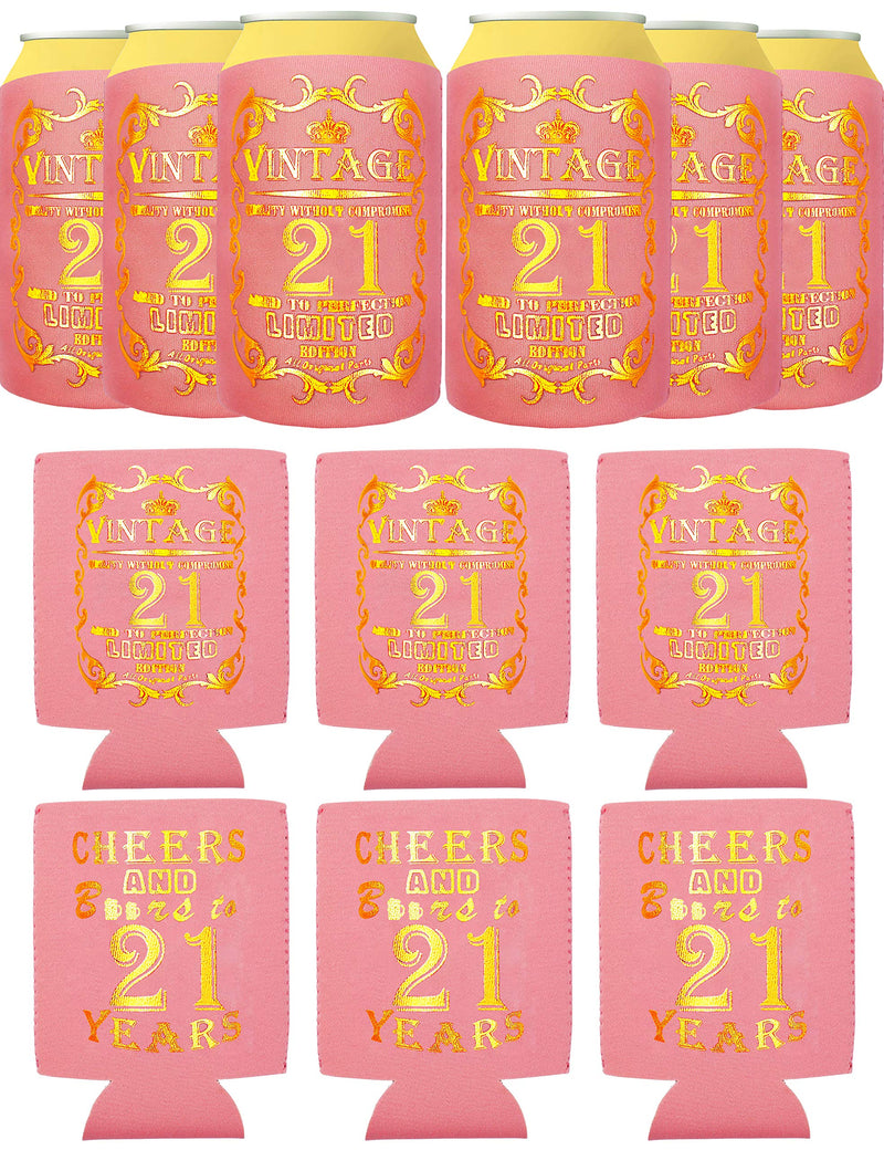 21st Birthday Gifts for women, Cheers to 21 years Pink, 21st Birthday Gifts, 21st Birthday